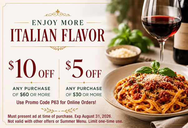 printable coupon for $5 off the purchase of $30 or more or $10 off any $60 purchase